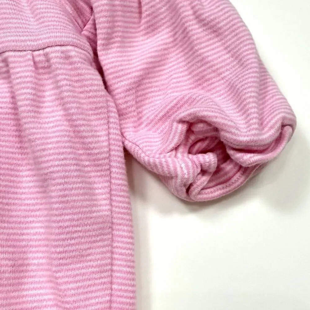 Ralph Lauren Striped Ruffle Coverall